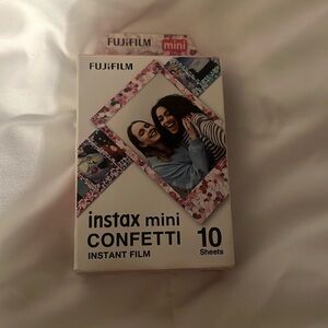 instax mini confetti instant film